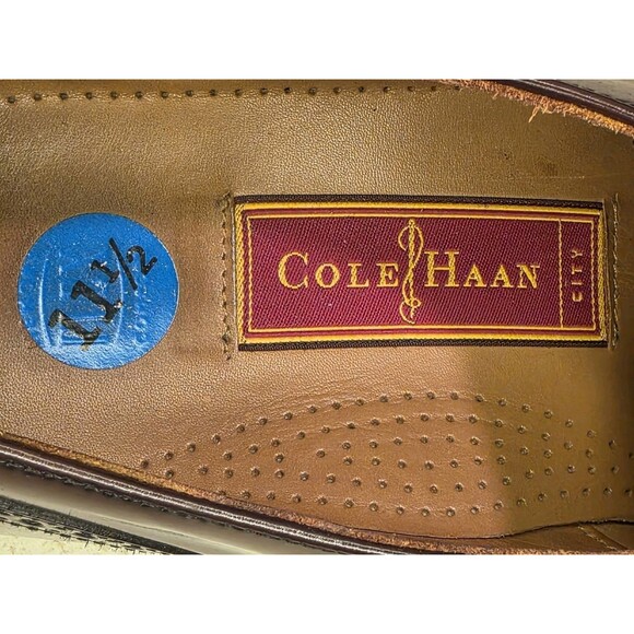 Cole Haan City Collection Shoes Men Sz 11.5 Cordovan Wingtip Oxford Leather Sole main image 6